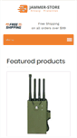 Mobile Screenshot of jammer-store.com